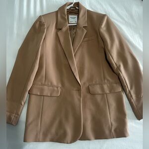 Abercrombie & Fitch Tan Blazer Size M